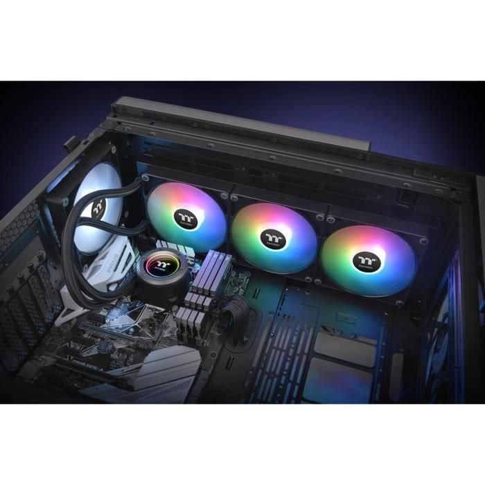 THERMALTAKE TH420 V2 A-RGB Sync - Todo en uno con refrigeración por agua - 3x140 mm 2