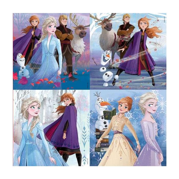 Puzzles progresivos 12-16-20-25 piezas frozen ii en maletin 1 Puzzles progresivos 12-16-20-25 piezas frozen ii en maletin 1