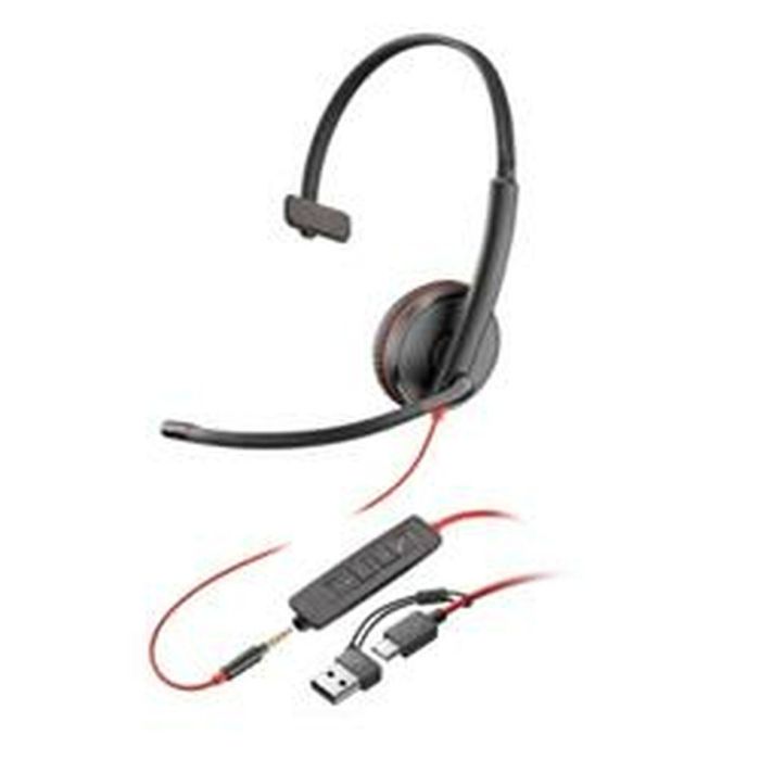 Auriculares Poly 8X227AA Negro 1