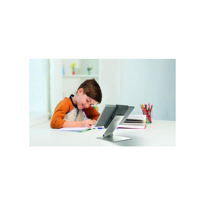 Durable Soporte Elevador Mesa Tablets 7-13 Pulgadas Giratorio 360° para Escritorio Profesional Referencia 8930-23 18