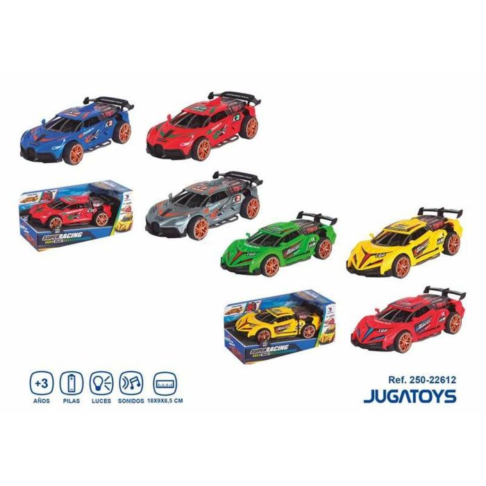Coche super racing con luces y sonidos 18x9x8'5cm - modelos surtidos 1 Coche super racing con luces y sonidos 18x9x8'5cm - modelos surtidos 1