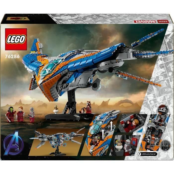 LEGO Marvel 76286 Guardianes de la Galaxia: Nave Estelar Milán, Vehículo Espacial 5