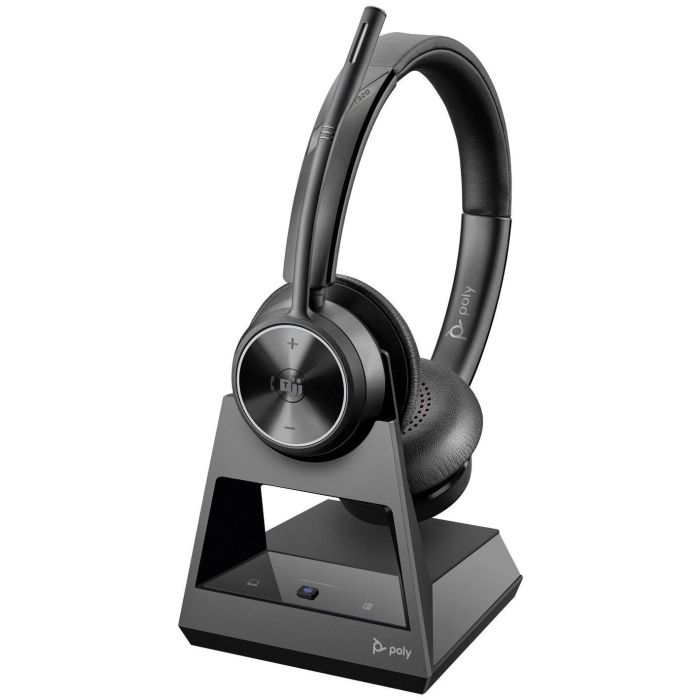 HP Poly Savi 7320 Office DECT Auriculares Estéreo Inalámbricos USB-A para Oficina con Cancelación de Ruido 1 HP Poly Savi 7320 Office DECT Auriculares Estéreo Inalámbricos USB-A para Oficina con Cancelación de Ruido 1