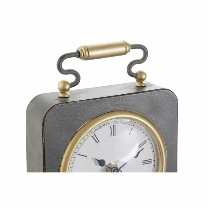 Reloj Sobremesa Loft DKD Home Decor Negro Plateado 5 x 21 x 14.5 cm (2 Unidades) 1 Reloj Sobremesa Loft DKD Home Decor Negro Plateado 5 x 21 x 14.5 cm (2 Unidades) 1