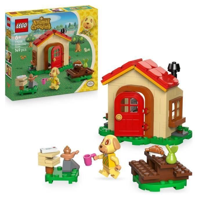 LEGO 77058 El Acogedor Hogar de Tere Animal Crossing, Set de Construcción con Mini Figura de Tere y Casa