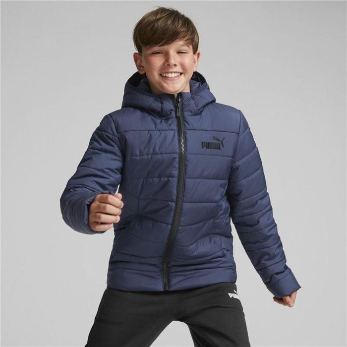 Chaqueta Deportiva para Niños Puma Essodeddded Azul oscuro 4