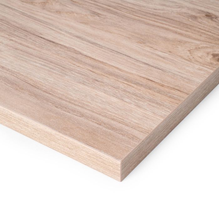 Emuca Tablero para mesa, 900x500mm, espesor 30mm, Madera, Efecto roble 5