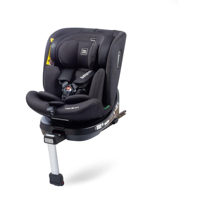 Silla de coche - BABYAUTO - Aitana - Grupo 0/1/2/3 - I-Size - 40/150 cm - Isofix - Giratoria 360° - Pata de apoyo - Negra 0 Silla de coche - BABYAUTO - Aitana - Grupo 0/1/2/3 - I-Size - 40/150 cm - Isofix - Giratoria 360° - Pata de apoyo - Negra 0