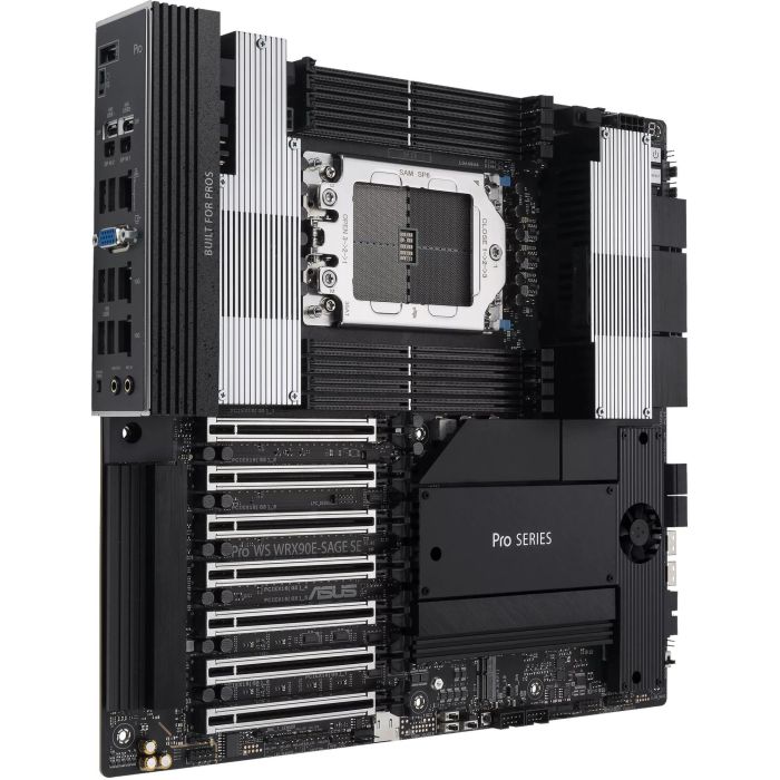 ASUS PRO WS WRX90E-SAGE SE Placa Base EEB para AMD Ryzen Threadripper PRO 7000 WX-Series Socket sTR5 DDR5 5