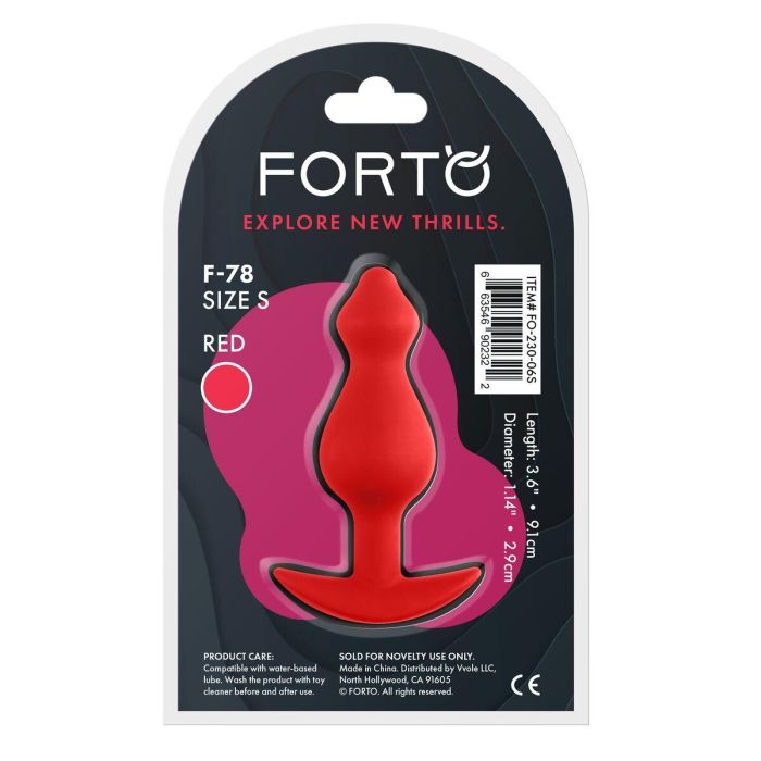 Plug Anal Forto Rojo 2