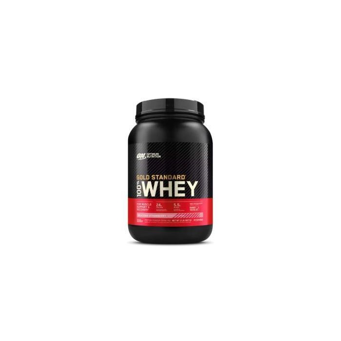 Optimum Nutrition 100% Whey Gold Standard Delicious Fresa 900Gr