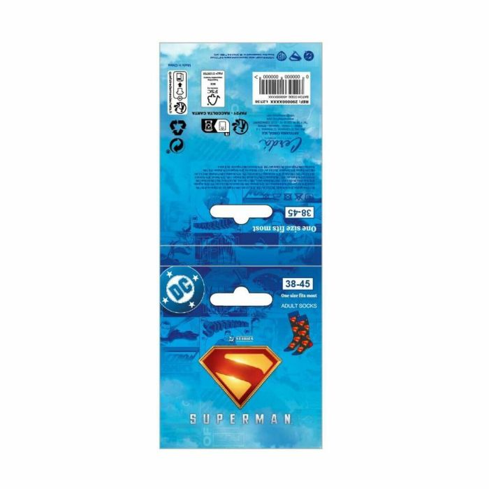Cerdá Calcetines Superman Talla 35-45 DARK GRAY 1 Cerdá Calcetines Superman Talla 35-45 DARK GRAY 1