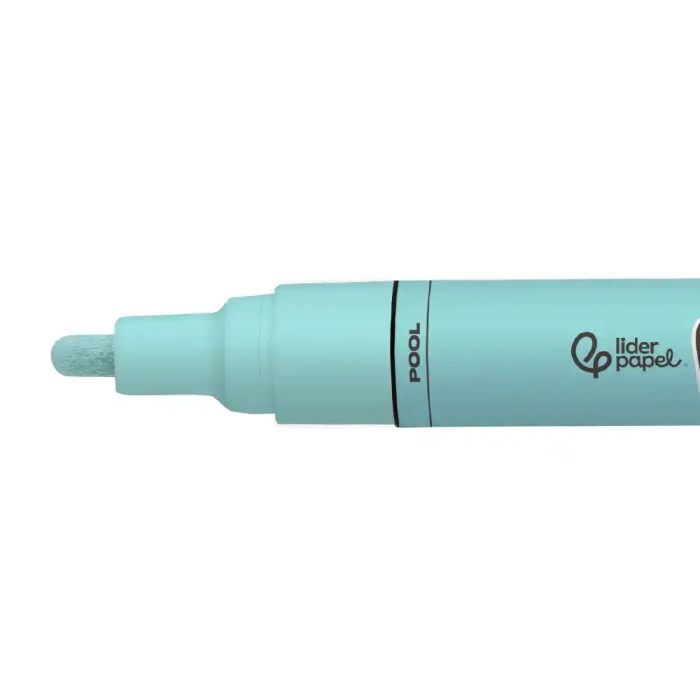 Liderpapel Rotulador Acrílico Base Agua para Todo Tipo de Superficie, Punta Redonda 3 mm, Verde Menta 3 Liderpapel Rotulador Acrílico Base Agua para Todo Tipo de Superficie, Punta Redonda 3 mm, Verde Menta 3