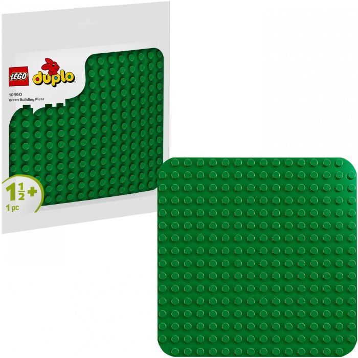 LEGO 10460 Base de Construcción Verde Duplo 16x16 Espigas (25 cm) para Preescolares +18 Meses 9 LEGO 10460 Base de Construcción Verde Duplo 16x16 Espigas (25 cm) para Preescolares +18 Meses 9