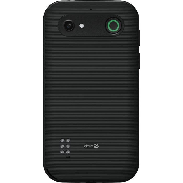 Doro E10 LTE Teléfono Móvil para Personas Mayores con Botones Grandes, 4G, Fácil Uso y Linterna, Negro 1