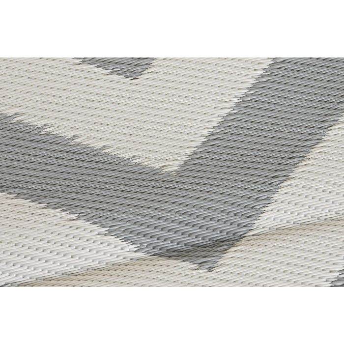 DKD Home Decor Alfombra de PP 150x150 cm Colores Surtidos: Gris Claro, Gris Oscuro y Blanco - Pack de 6 Unidades 2