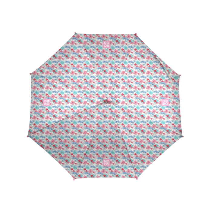 Paraguas Moos Flores Multicolor Ø 86 cm 1