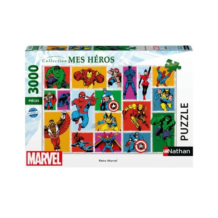 Nathan Rompecabezas My Heroes de 3000 piezas, Marvel, para adultos y niños a partir de 14 años, 12001549 1 Nathan Rompecabezas My Heroes de 3000 piezas, Marvel, para adultos y niños a partir de 14 años, 12001549 1