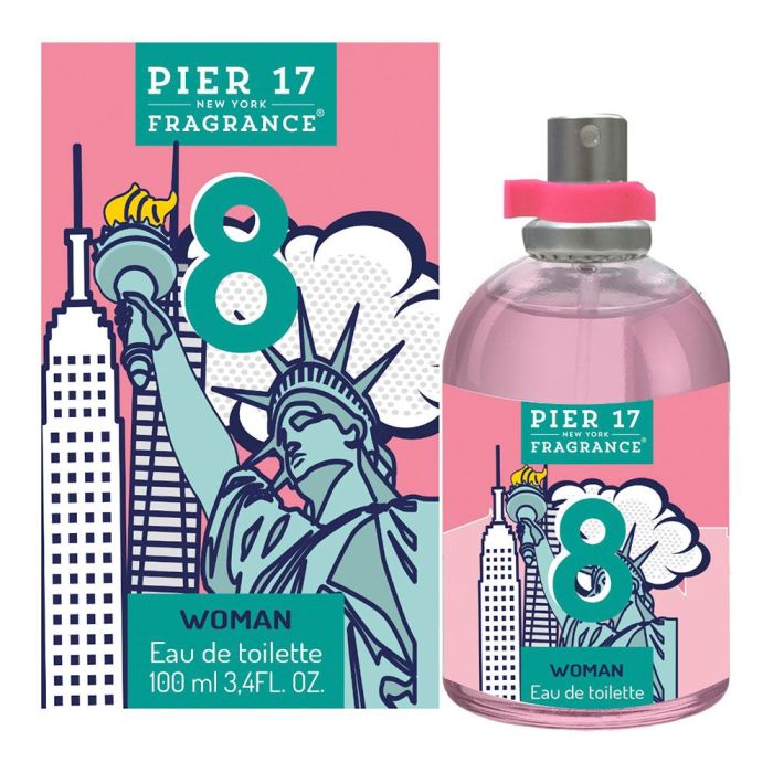 Eau de toilette pier 17 new york 8 100 ml señora Eau de toilette pier 17 new york 8 100 ml señora
