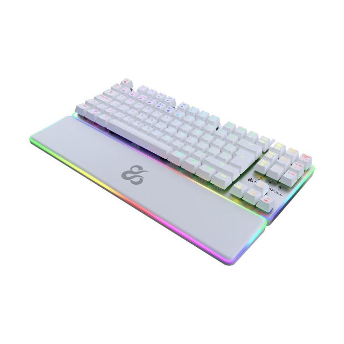 Teclado Gaming Newskill Gungnyr TKL Pro Ivory LED RGB Qwerty Español 1