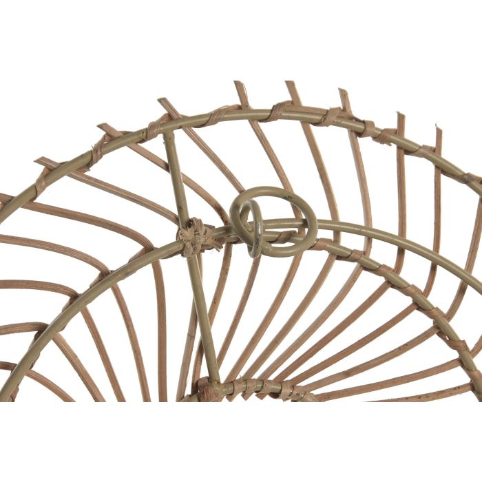 DKD Home Decor Decoración de Pared Balines Natural 3 x 55 x 87 cm Ratan y Metal DKD Home Decor Decoración de Pared Balines Natural 3 x 55 x 87 cm Ratan y Metal