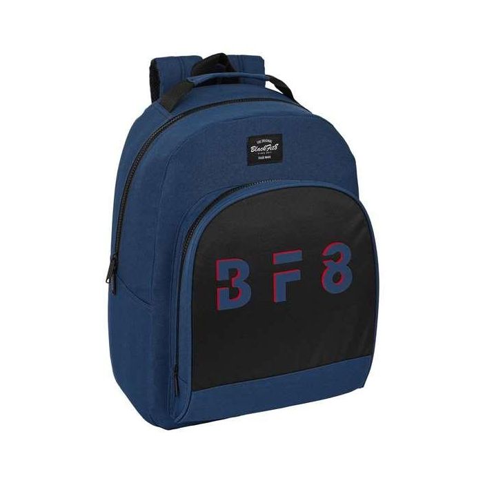 Mochila Escolar BlackFit8 Urban Negro Azul marino 32 x 42 x 15 cm Mochila Escolar BlackFit8 Urban Negro Azul marino 32 x 42 x 15 cm