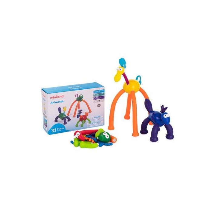 Juego Miniland Animatch 31 Piezas