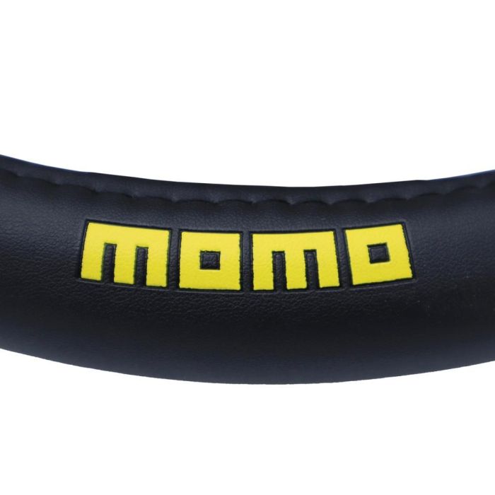 Momo Funda Volante Fun Black-Yellow M 38-39 cm MOMLSWC0FUNBY - Protección y Agarre Cómodo y Seguro 2
