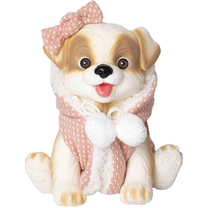 ROSA TOYS Muñeco Bebé Reborn Perrito Chaleco 23cm