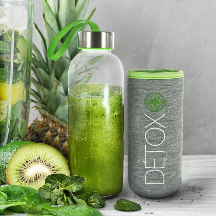 Cook Concept Botella 400 Ml Con Funda De Neopreno Transparente Cristal Azul Fucsia Verde 6 Cook Concept Botella 400 Ml Con Funda De Neopreno Transparente Cristal Azul Fucsia Verde 6