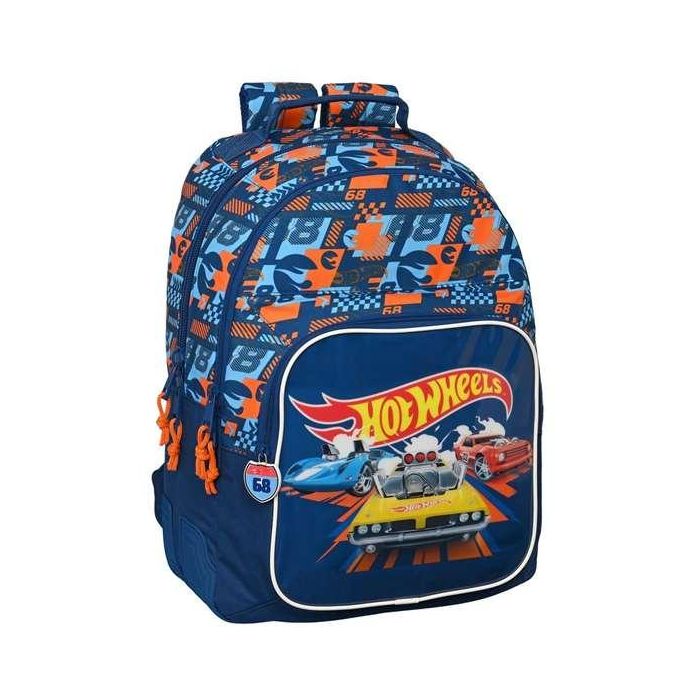 Mochila Escolar Hot Wheels Speed club Naranja (32 x 42 x 15 cm) 1