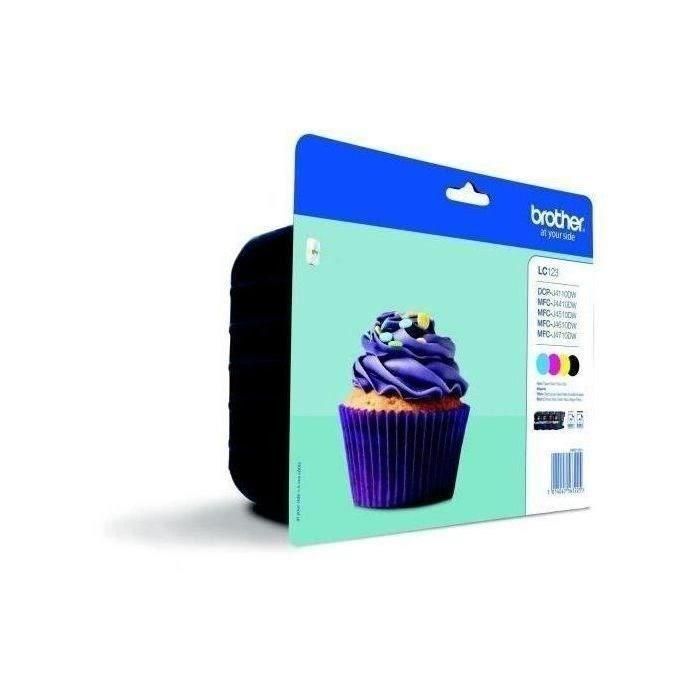 BROTHER Pack cartuchos Negro, Cian, Magenta y Amarillo MFC-J4410DW/MFC-J4510DW, 600 pag 0 BROTHER Pack cartuchos Negro, Cian, Magenta y Amarillo MFC-J4410DW/MFC-J4510DW, 600 pag 0