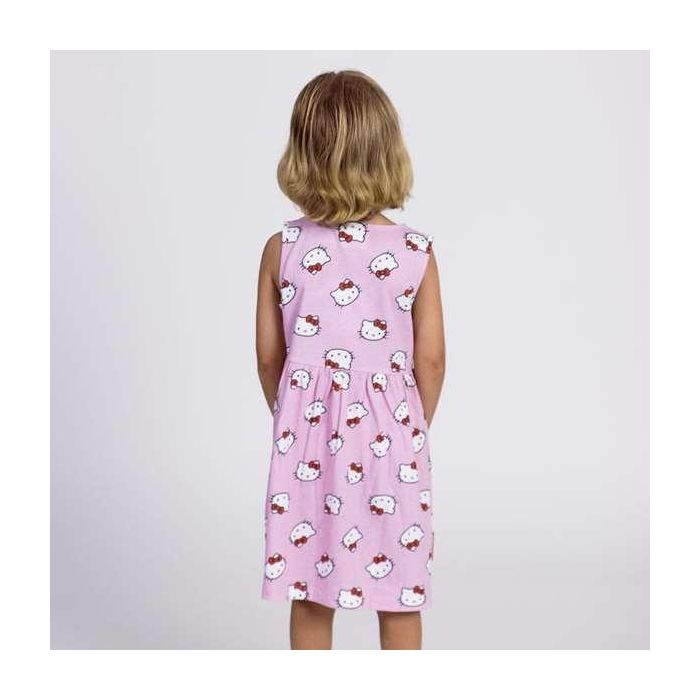 Vestido single jersey hello kitty 6 años 4 Vestido single jersey hello kitty 6 años 4