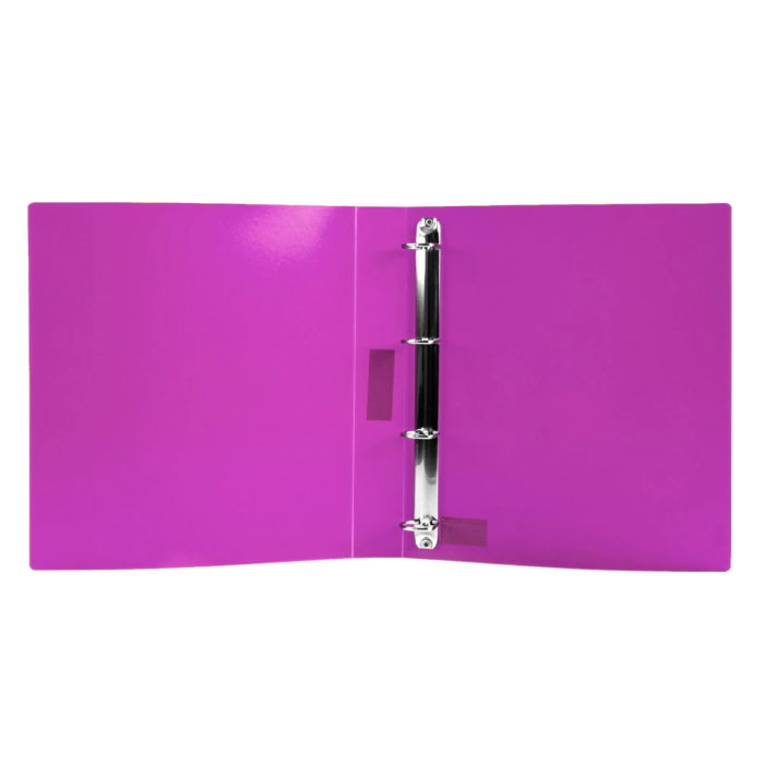 Liderpapel Carpeta 4 anillas 25 mm DIN A4 Polipropileno Lavanda Opaco 7