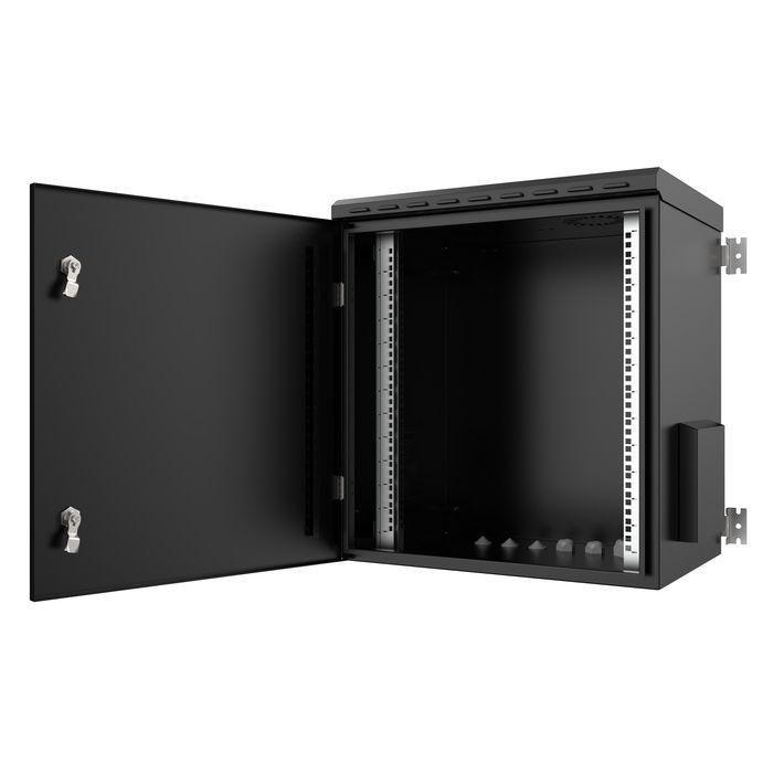 Lanview Rack Mural 19'' 12U IP55 60x45cm para Equipos y Dispositivos de Red con Ventilación Pasiva y Gestión de Cables 1 Lanview Rack Mural 19'' 12U IP55 60x45cm para Equipos y Dispositivos de Red con Ventilación Pasiva y Gestión de Cables 1