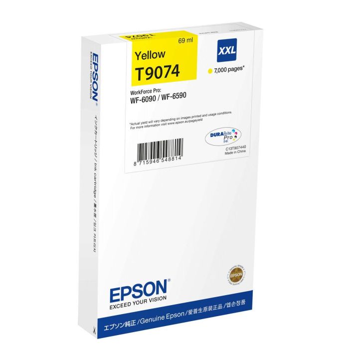 Cartucho de Tinta Original Epson WF-6xxx XXL Amarillo