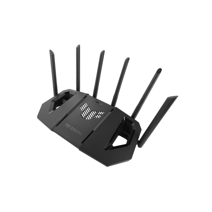 Asus Router Inalámbrico 90IG0A30-MO9C00 Wi-Fi 7 Tribanda 2.4 GHz / 5 GHz / 6 GHz Negro 9400 Mbps 5