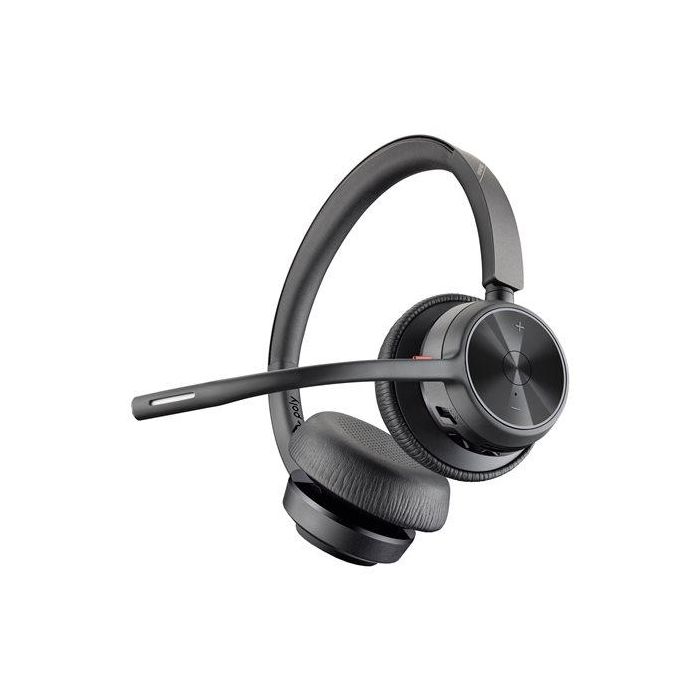 Poly 77Y99AA Auriculares Inalámbricos Estéreo Voyager 4320 UC con Micrófono, Adaptador USB BT700 y Base de Carga, Negros 1 Poly 77Y99AA Auriculares Inalámbricos Estéreo Voyager 4320 UC con Micrófono, Adaptador USB BT700 y Base de Carga, Negros 1