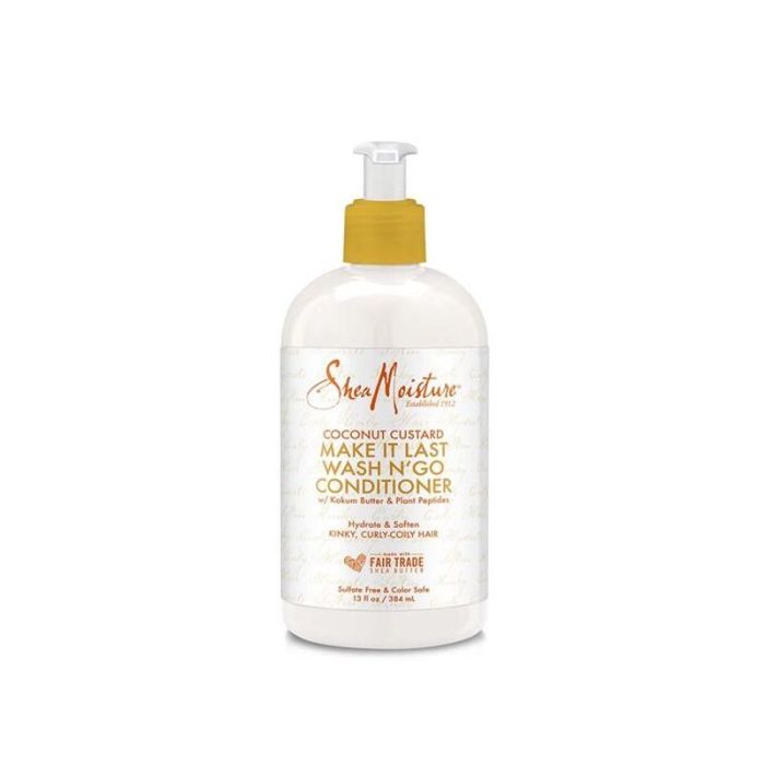 Shea Moisture Coconut Custard Wash N'Go Acondicionador 13Oz/384 ml