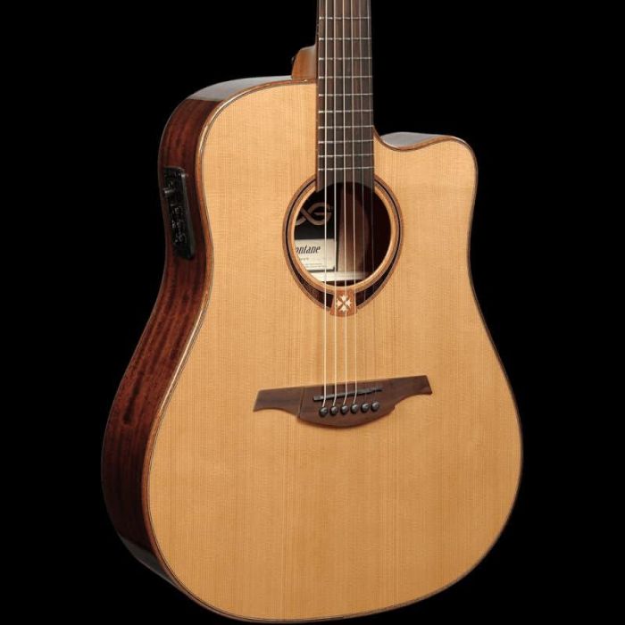 LAG Tramontane 118 A/E Guitarra Acústica Dreadnought Cutaway Tapa Cedro Rojo Macizo Natural Brillante 0 LAG Tramontane 118 A/E Guitarra Acústica Dreadnought Cutaway Tapa Cedro Rojo Macizo Natural Brillante 0