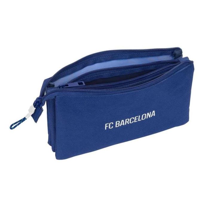 Bolso Escolar Portatodo Safta Triple F.C. Barcelona Navy Blue 120x220x30 mm 2 Bolso Escolar Portatodo Safta Triple F.C. Barcelona Navy Blue 120x220x30 mm 2