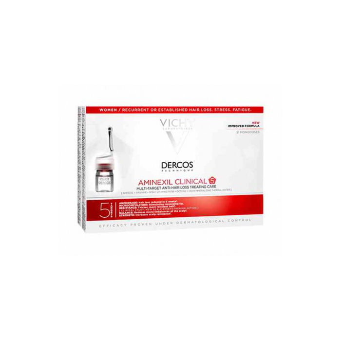 Vichy Dercos Aminexil Clinical 21 X 6 mL Vichy Dercos Aminexil Clinical 21 X 6 mL