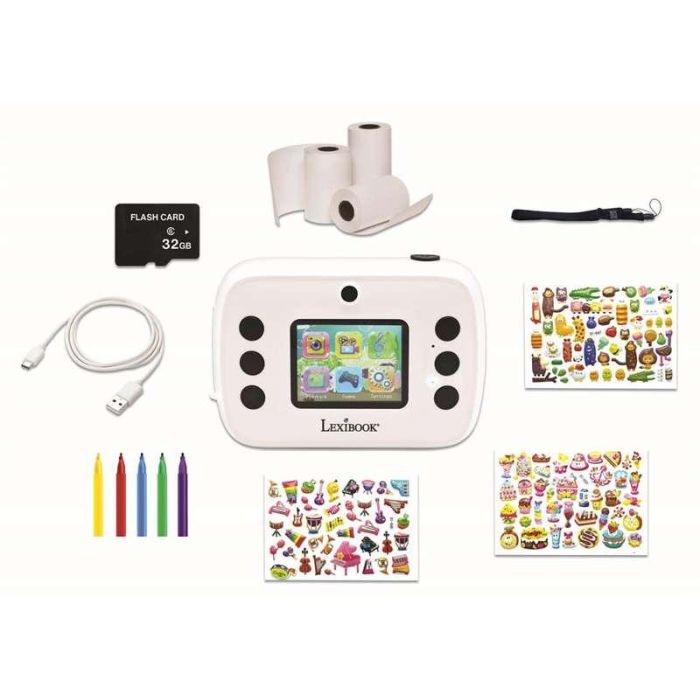 Cámara infantil de impresión instantánea para selfie y fotografía.11,2x5x8 cm 2 Cámara infantil de impresión instantánea para selfie y fotografía.11,2x5x8 cm 2