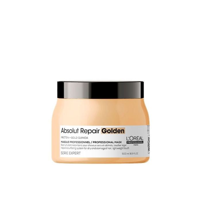 Mascarilla Dorada Absolut Repair Golden 500 mL Nuevo Formato L'Oreal