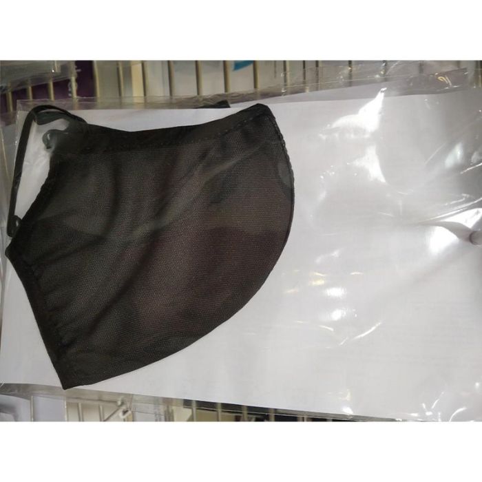 Varios Mascarilla Hidrófuga Negra para protección reutilizable.