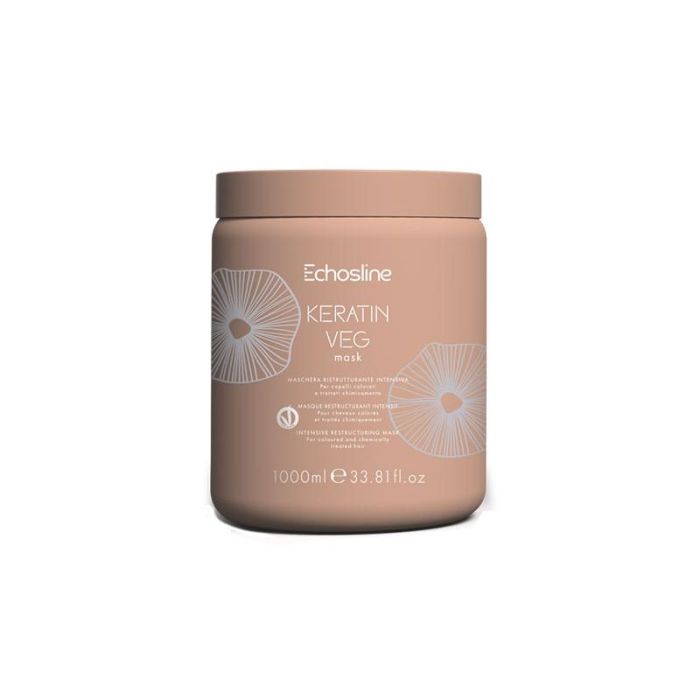 Mascarilla Keratin Veg 1000 mL Echosline Echosline