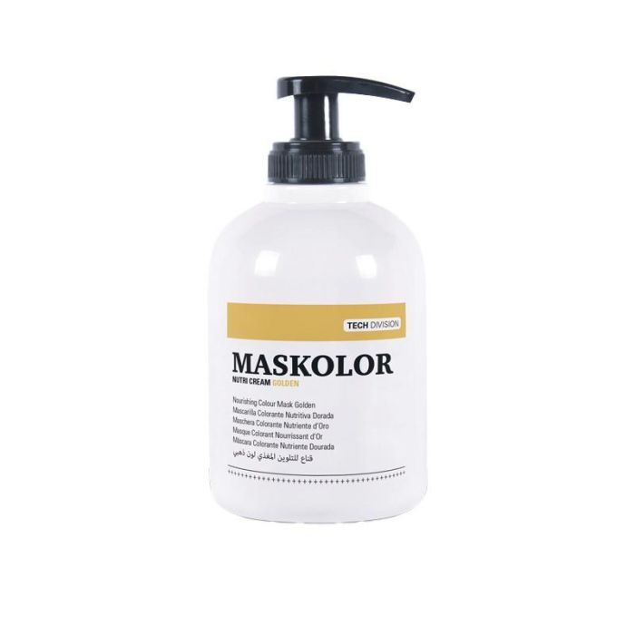 Mascarilla Nutritiva Dorado 300 mL Maskolor Light Irridiance