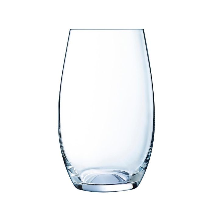 Chef & Sommelier Vasos Altos Krysta Primary Set de 6 (40 cL), Vidrio Krysta Transparente, Alta Resistencia, Brillo, Lavavajillas