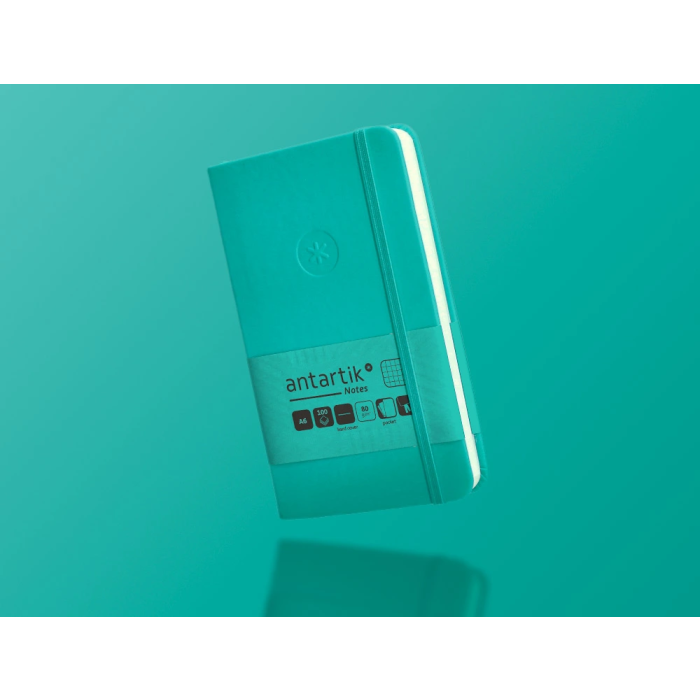 Antartik Cuaderno A6 Tapa Dura Hojas Cuadriculadas Turquesa 100 Hojas 80gr Fsc 9 Antartik Cuaderno A6 Tapa Dura Hojas Cuadriculadas Turquesa 100 Hojas 80gr Fsc 9