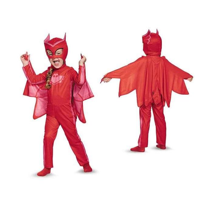 Disfraz pj masks owlette roja talla 2-3 años 2 Disfraz pj masks owlette roja talla 2-3 años 2
